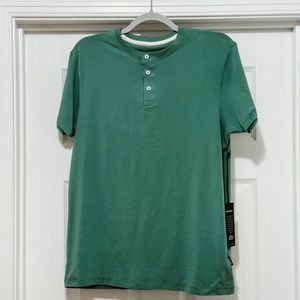 NWT Slim Fit Green Men’s Kenneth Cole Comfort Performance Shirt Size Medium